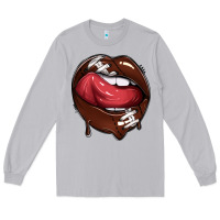 Moon Dust sports lips american football Long Sleeve Tee - texasbilliewilder