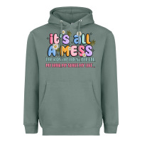 Sage its all a mess Heavyweight Hoodie - JahusDesignShop