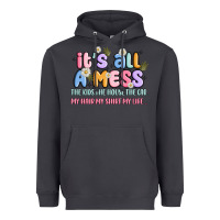 Smoke its all a mess Heavyweight Hoodie - JahusDesignShop