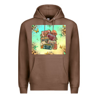 Chestnut country cassette tapes Premium Hoodie - MaliasSmallBusiness