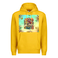 Lemon country cassette tapes Premium Hoodie - MaliasSmallBusiness
