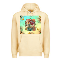 Pina Colada country cassette tapes Premium Hoodie - MaliasSmallBusiness