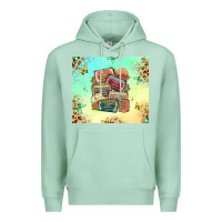 Seafoam country cassette tapes Premium Hoodie - MaliasSmallBusiness
