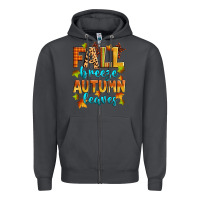 Smoke fall breeze autumn leaves Zipper Hoodie - Zillion Design Studio