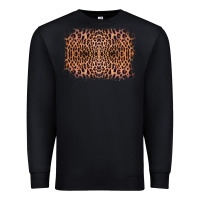 Black Old Western Leopard Frame Premium Sweatshirt - Bettercallsaul