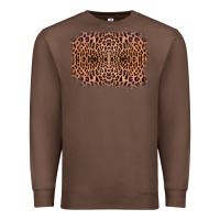 Chestnut Old Western Leopard Frame Premium Sweatshirt - Bettercallsaul