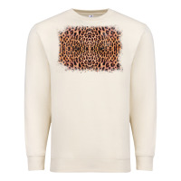 Sandshell Old Western Leopard Frame Premium Sweatshirt - Bettercallsaul