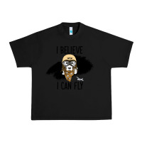 Black I Beleive I Can Fly, Dog, Urban Heavy Tee - Bettercallsaul