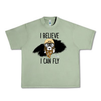 Oil Green I Beleive I Can Fly, Dog, Urban Heavy Tee - Bettercallsaul