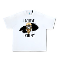 White I Beleive I Can Fly, Dog, Urban Heavy Tee - Bettercallsaul