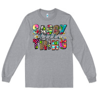 Heather Grey sassy little thing Long Sleeve Tee - Zillion Design Studio