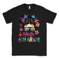 Black hello sixth grade kid Classic Tee - texasbilliewilder