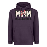 Plum mom she is clothed in gratitude counting blessings Heavyweight Hoodie - JahusDesignShop