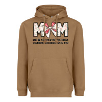 Toasted Coconut mom she is clothed in gratitude counting blessings Heavyweight Hoodie - JahusDesignShop