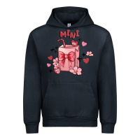 Navy mini coffee cups Urban Hoodie - MaliasSmallBusiness