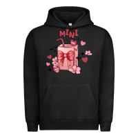 Pigment Black mini coffee cups Urban Hoodie - MaliasSmallBusiness