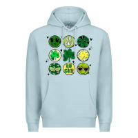Blue Mist st patrick's day Premium Hoodie - MaliasSmallBusiness