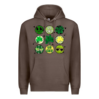 Coffee st patrick's day Premium Hoodie - MaliasSmallBusiness
