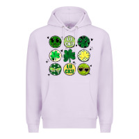 Lilac st patrick's day Premium Hoodie - MaliasSmallBusiness