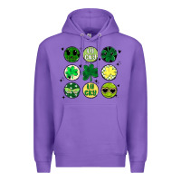 Purple st patrick's day Premium Hoodie - MaliasSmallBusiness