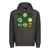 Smoke st patrick's day Premium Hoodie - MaliasSmallBusiness