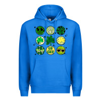 True Royal st patrick's day Premium Hoodie - MaliasSmallBusiness