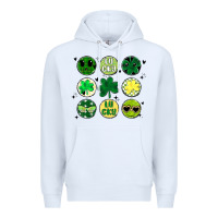 White st patrick's day Premium Hoodie - MaliasSmallBusiness