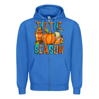 True Royal 'tis the season fall Zipper Hoodie - Zillion Design Studio