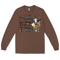 Chestnut living life somewhere between jesus take the wheel Long Sleeve Tee - Zillion Design Studio
