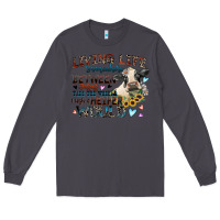 Smoke living life somewhere between jesus take the wheel Long Sleeve Tee - Zillion Design Studio