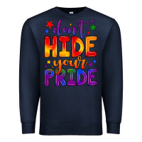 Navy don't hide your pride Premium Sweatshirt - JahusDesignShop