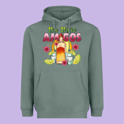 The Three Amigos Heavyweight Hoodie Designed By Jahusdesignshop