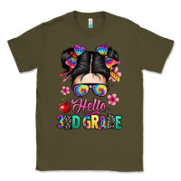Army Green hello third grade kid Classic Tee - texasbilliewilder