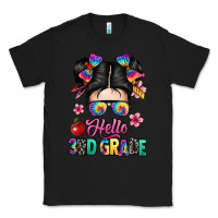 Black hello third grade kid Classic Tee - texasbilliewilder