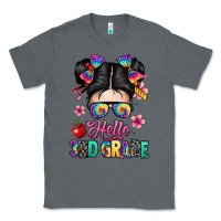 Charcoal Heather hello third grade kid Classic Tee - texasbilliewilder