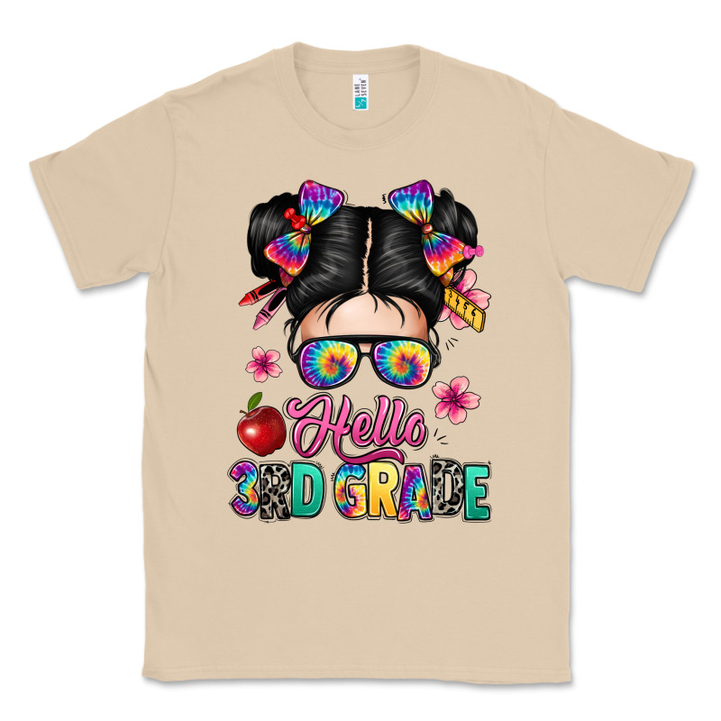 Hello Third Grade Kid Classic Tee by texasbilliewilder | Teevron