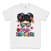 White hello third grade kid Classic Tee - texasbilliewilder