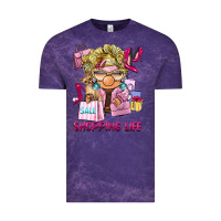 Cloud Purple shopping life  gnome Vintage Tee - BarkalooDesign