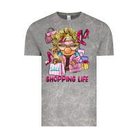Cloud Rock shopping life  gnome Vintage Tee - BarkalooDesign