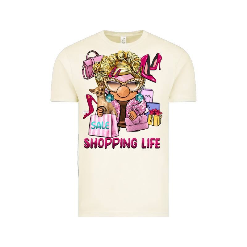 Shopping Life  Gnome Vintage Tee by BarkalooDesign | Teevron