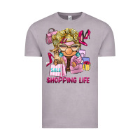 Vintage Zinc shopping life  gnome Vintage Tee - BarkalooDesign