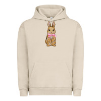Pigment French Oak Easter rabbit Urban Hoodie - NancyCooperArtShop