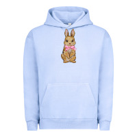 Pigment Grape Ice Easter rabbit Urban Hoodie - NancyCooperArtShop