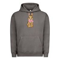 Pigment Tornado Easter rabbit Urban Hoodie - NancyCooperArtShop