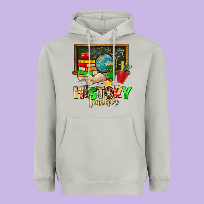 History Teacher Heavyweight Hoodie Designed By Adodesignshop
