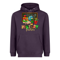 Plum history teacher Heavyweight Hoodie - AdoDesignShop
