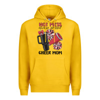 Lemon hot mess always stressed cheer mom Premium Hoodie - MaliasSmallBusiness