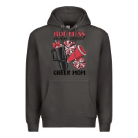 Smoke hot mess always stressed cheer mom Premium Hoodie - MaliasSmallBusiness