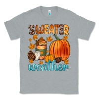 Heather Grey bonfires flannels s'mores campfires and pumpkins Classic Tee - Zillion Design Studio