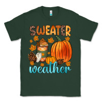 Sports Green bonfires flannels s'mores campfires and pumpkins Classic Tee - Zillion Design Studio